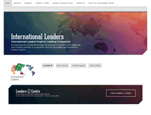 Tablet Screenshot of intlleaders.com